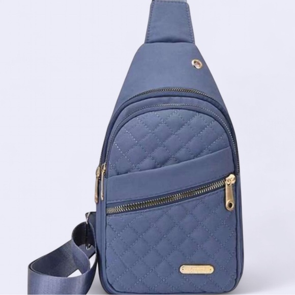 Quilted Pink Sling Bag - Picture 3 of 3